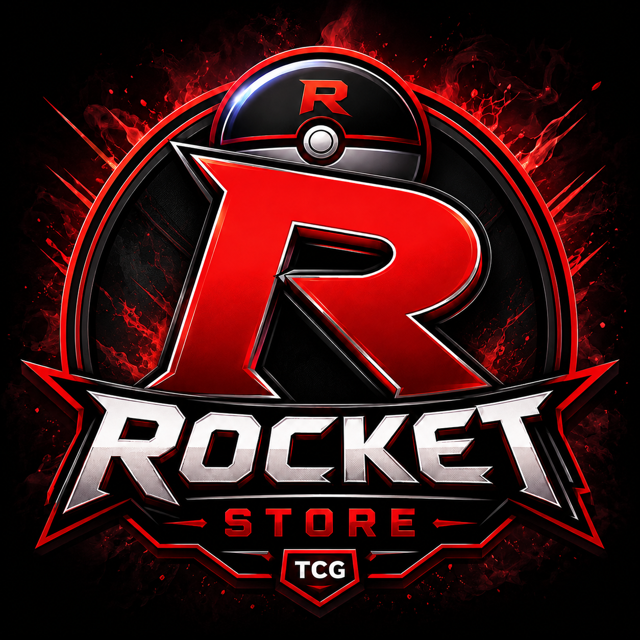 Logo Rocket Store TCG